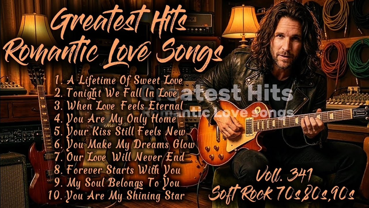 ❤️Greatest Hits Romantic Love Songs | Soft Rock 70s,80s,90s | A Lifetime Of Sweet Love | Voll. 341❤️