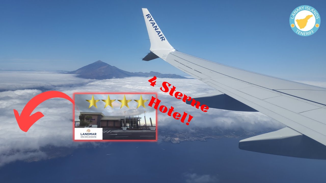 Flug nach Teneriffa | Urlaub im ☆☆☆☆ Hotel Costa Los Gigantes! | Teneriffa 2024