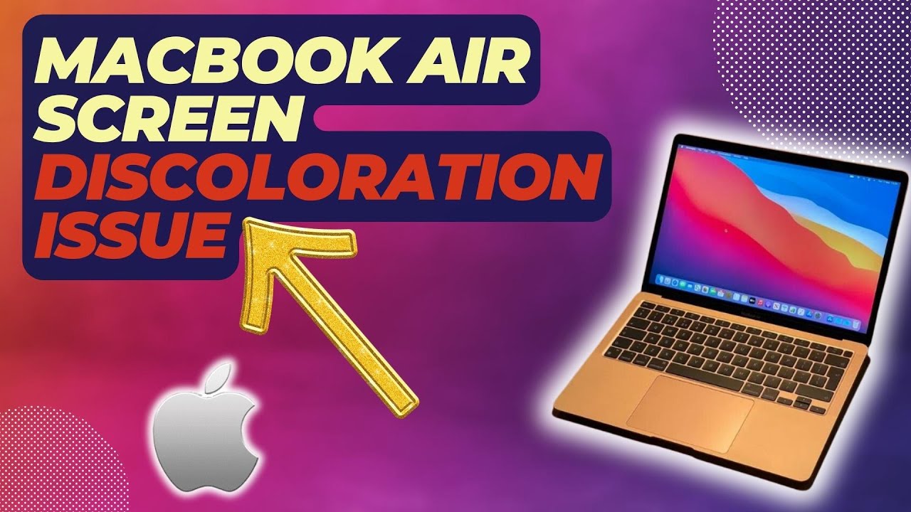 Как исправить проблему изменения цвета экрана на Macbook Air | Обновлено в 2024 году