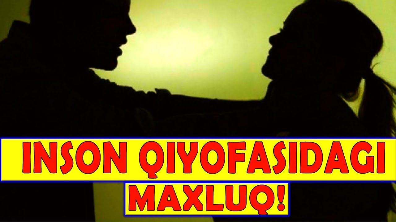 INSON QIYOFASIDAGI MAXLUQ (ASABI NOZIK VA YURAGI BO'SHLAR KO'RISHI TAVSIYA ETILMAYDI) QOTILLIK