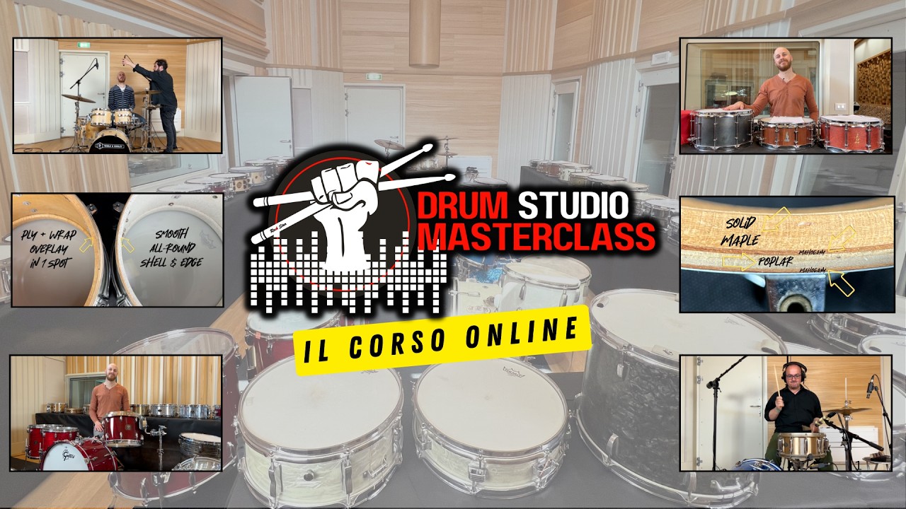 Drum Studio Masterclass Online - Trailer