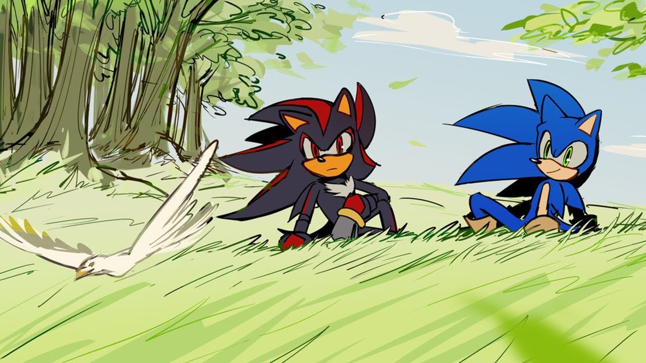 Sonadow - Arthur the hedgehog | Sonic Comic Dub | Sky Comic