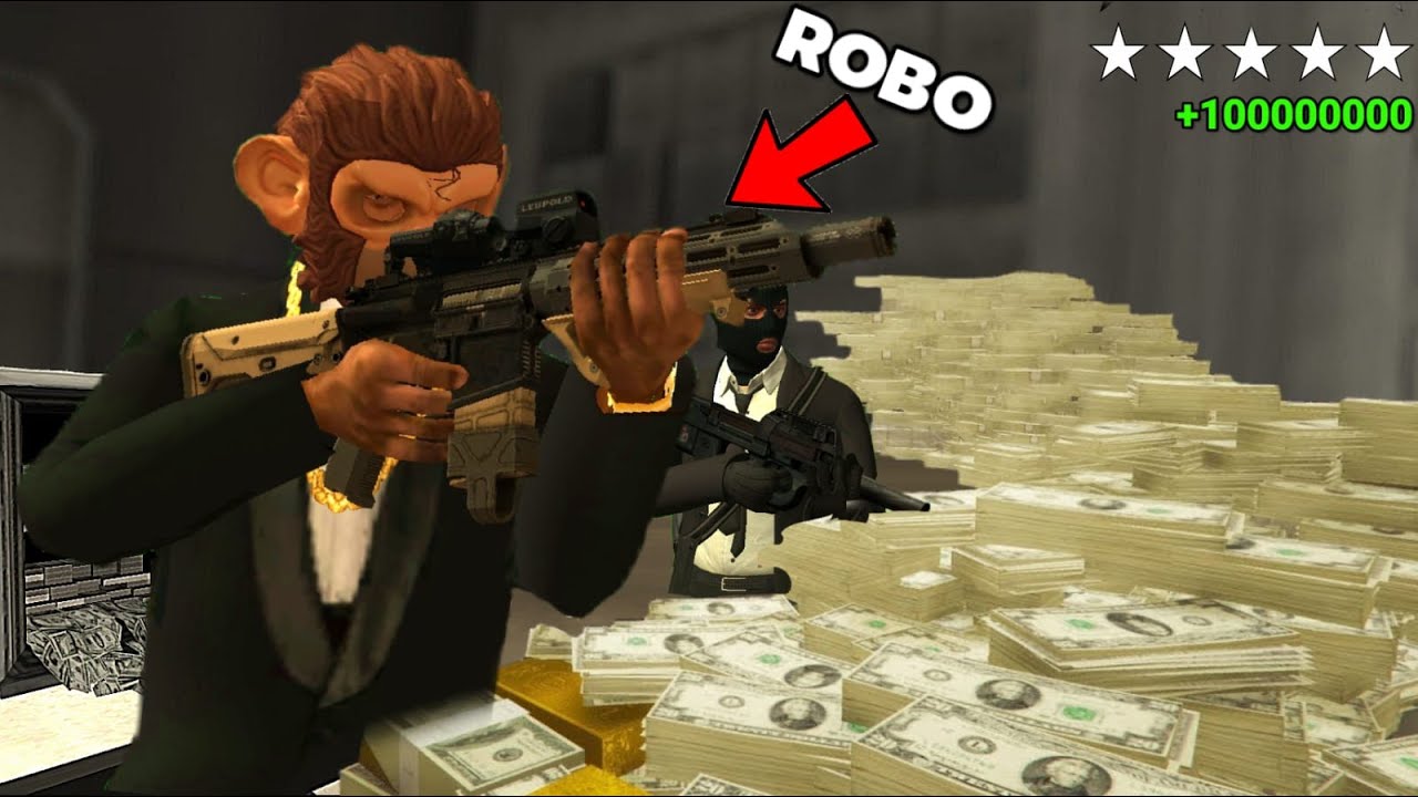 ROBANDO un BANCO en GTA SA