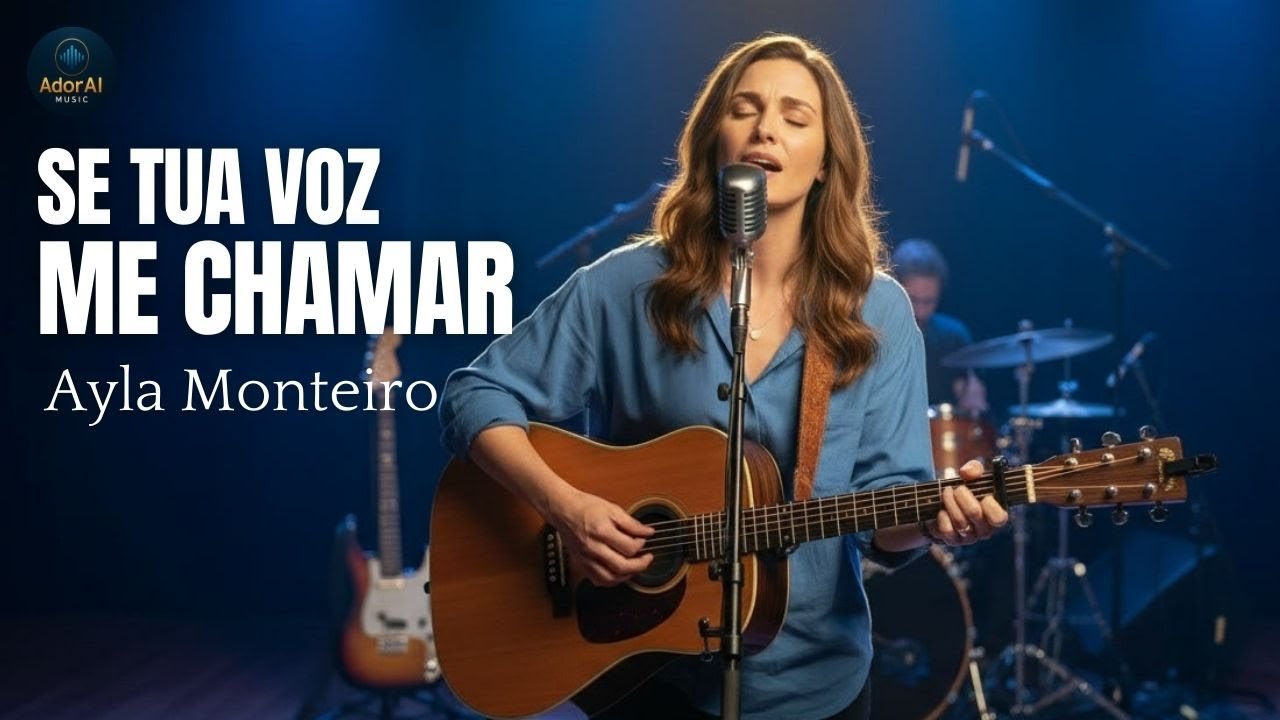 SE TUA VOZ ME CHAMAR — Ayla Monteiro  Louvor Gospel Profundo adoração  Cinematográfico  AdorAi Music