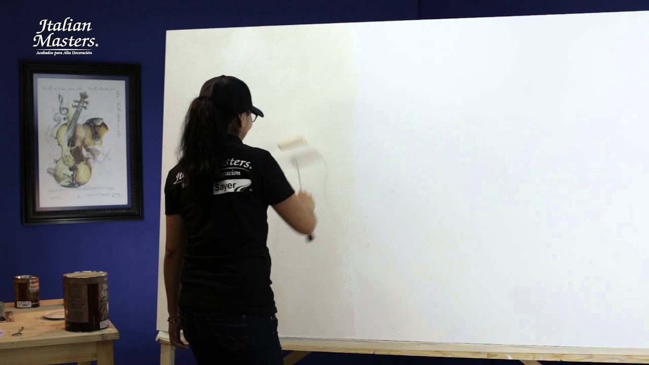 Pintura decorativa con efecto Perla
