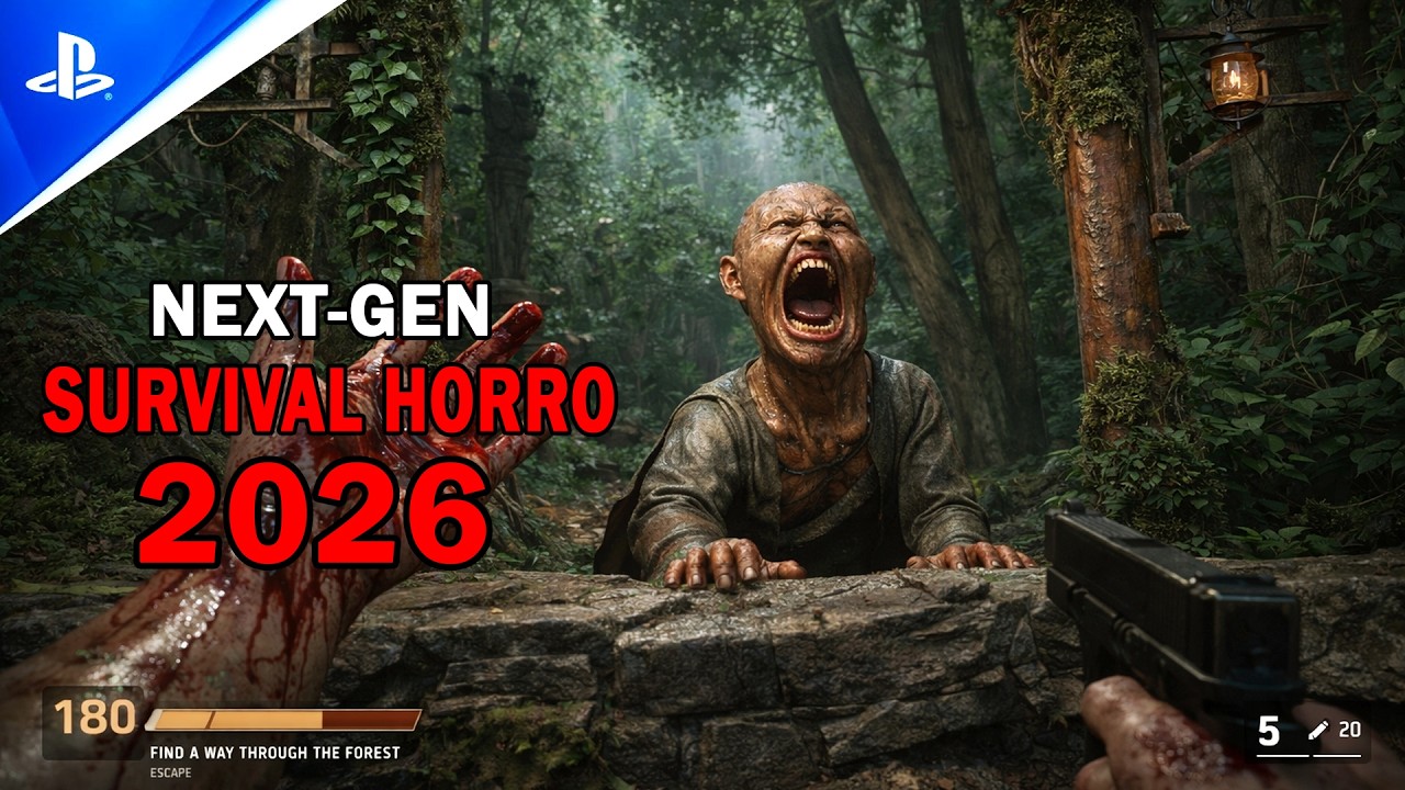 Top 20 NEW Upcoming Survival Horror Games 2026 | Resident Evil Requiem, Forest, Silent Hill and More