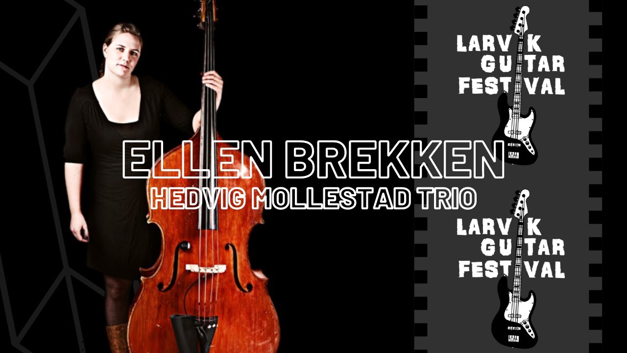 Bass player Ellen Brekken with Hedvig Mollestad Trio // Interview at Larvik Guitar Festival 2022