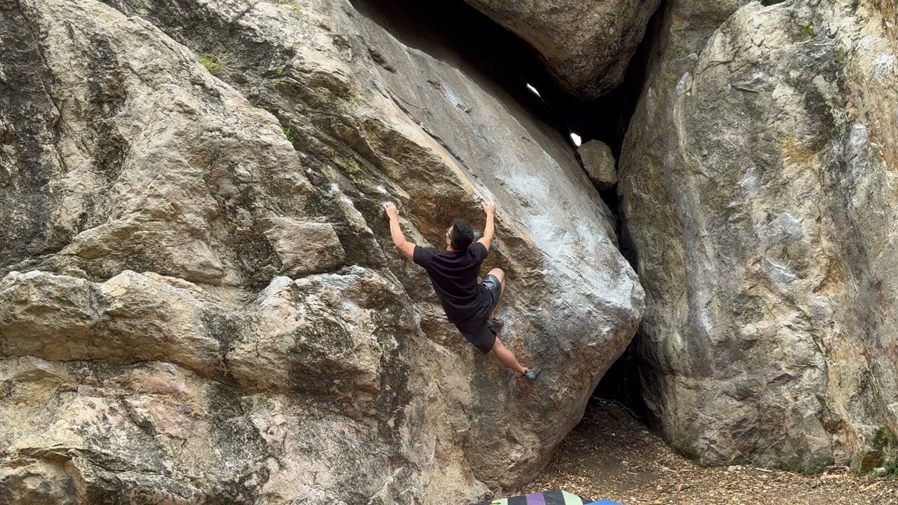 The Edge (V3) - Berkeley Bouldering: Indian Rock Park