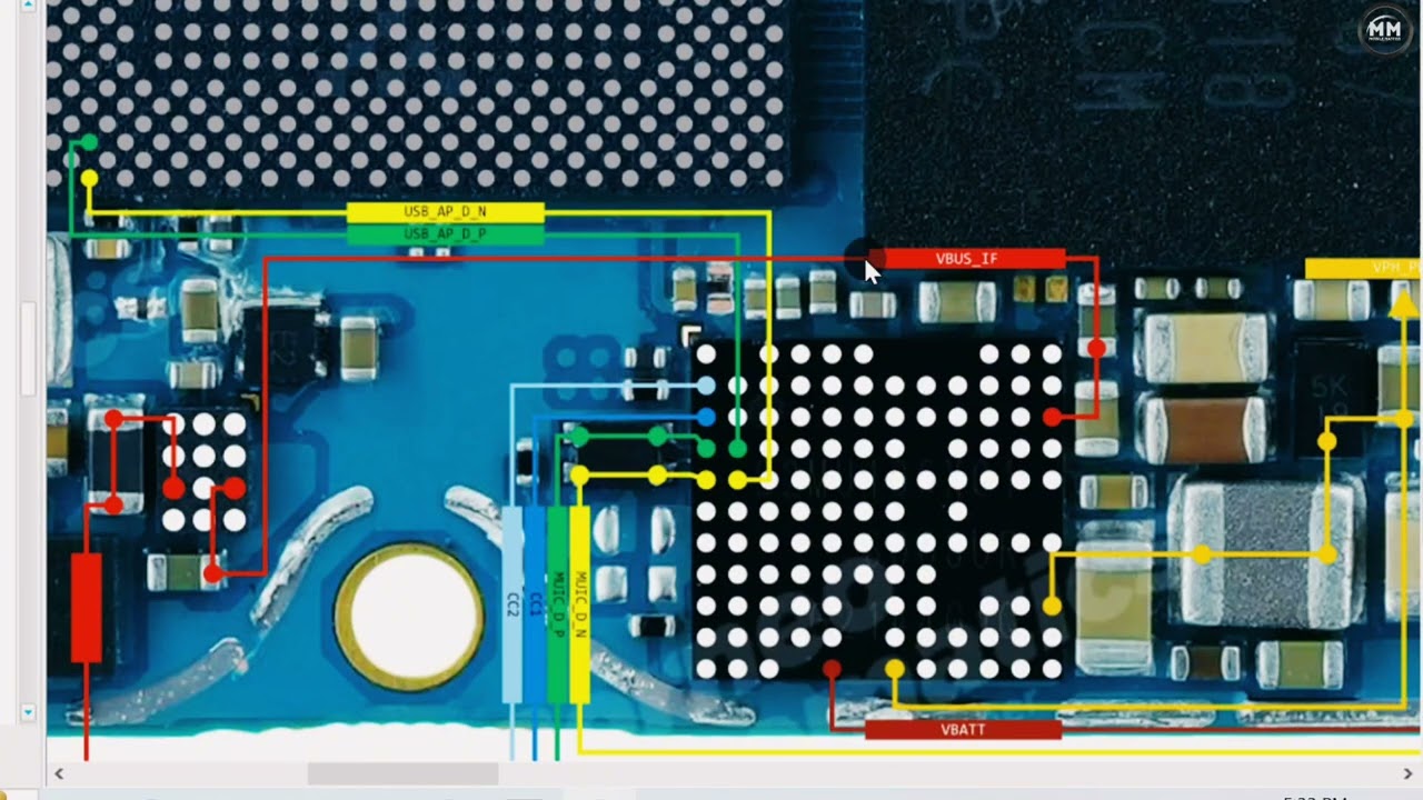 Samsung A33 5G CHARGING DATA WAYS SCHEMATIC DIAGRAM SOLUTION @Mobile Master [Repair Lab]