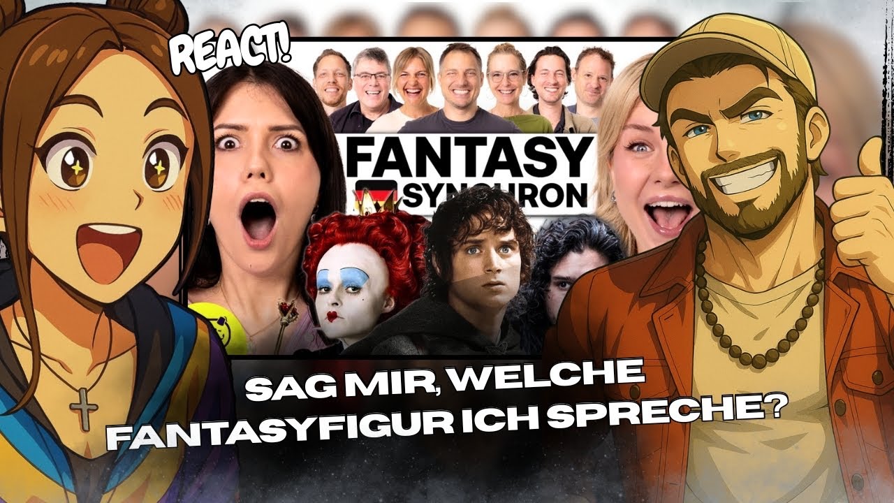 Reaction: Dattelt&auml;ter &ndash; Welche Phantasy-Stimme spreche ich? mit LispelNight