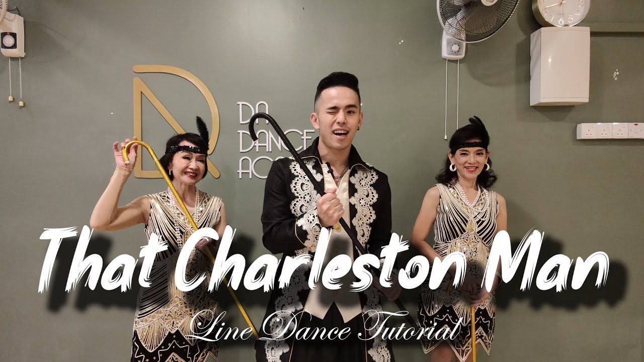 【Line Dance Tutorial】That Charleston Man
