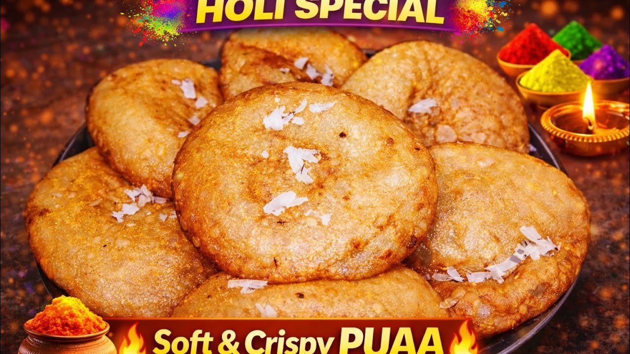 🎨🌸 Holi Special Malpua Recipe 🥞 | 1 Baar Banaoge To Har Saal Banaoge 😍🍯