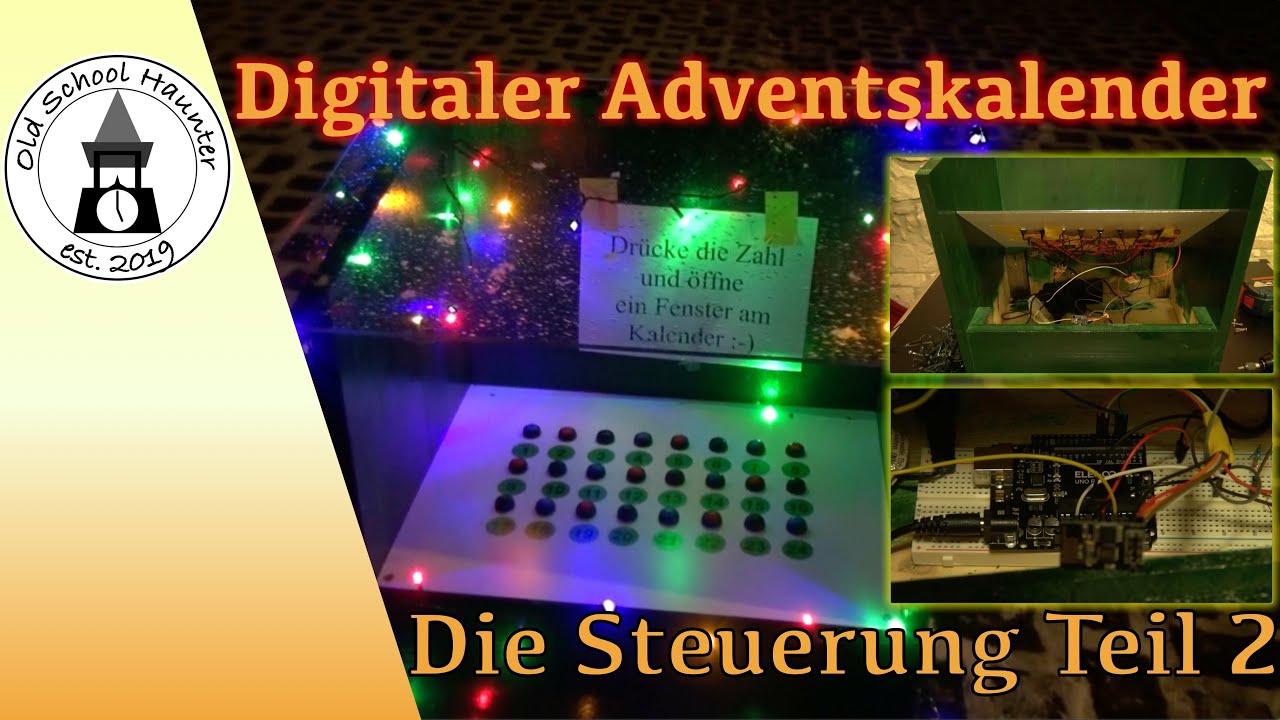 Digitaler Adventskalender mit Projektionen am Fenster - Die Steuerung Teil  2 [AtmosFX DE]