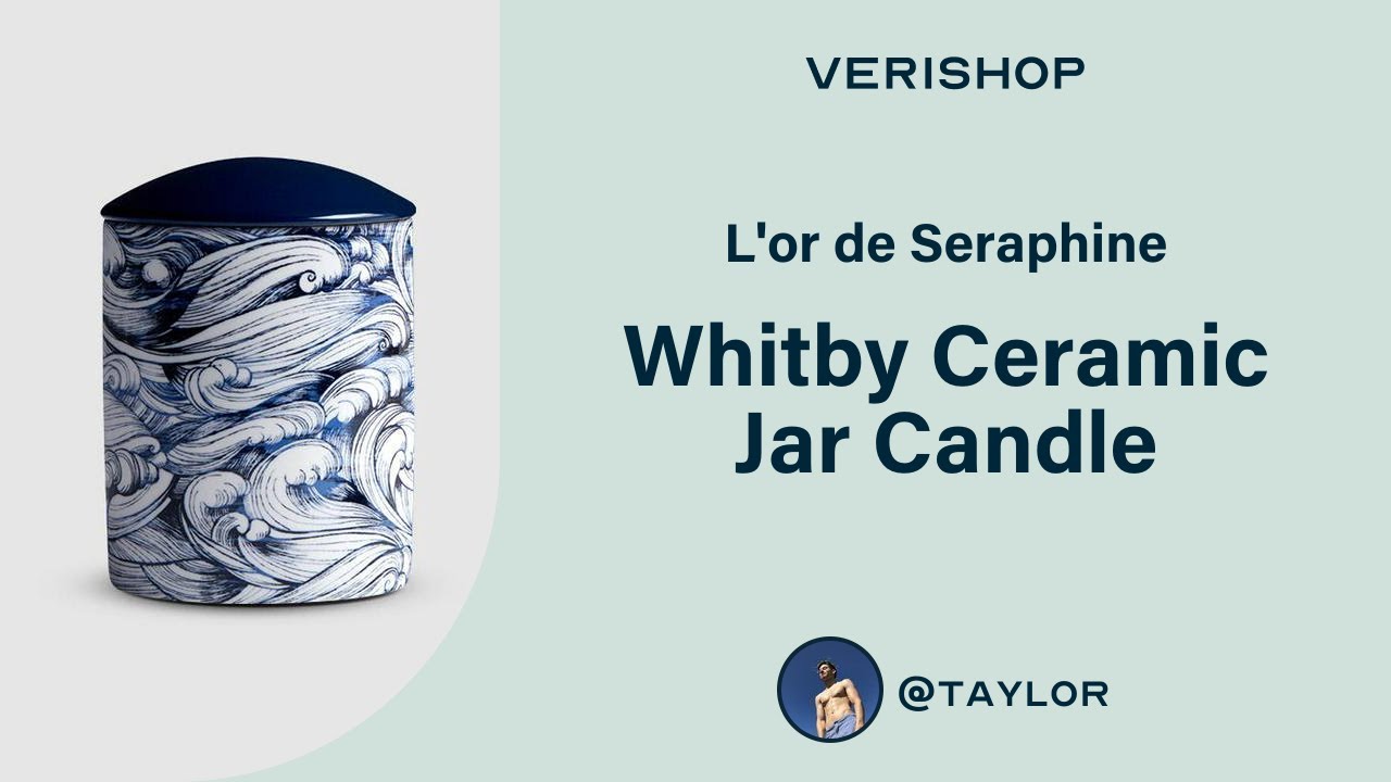 L'or de Seraphine Whitby Ceramic Jar Candle Review