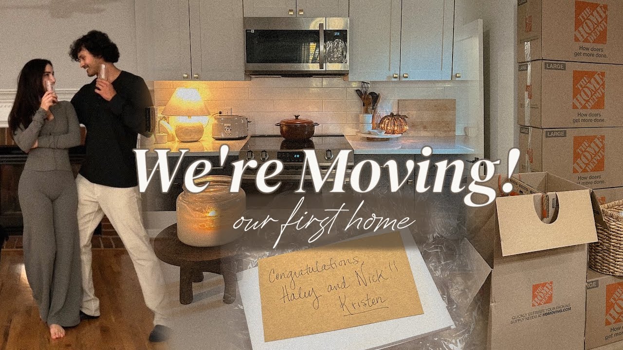 MOVING VLOG: We Bought A House In North Carolina, Packing Our Apartment, & Starting The Move!