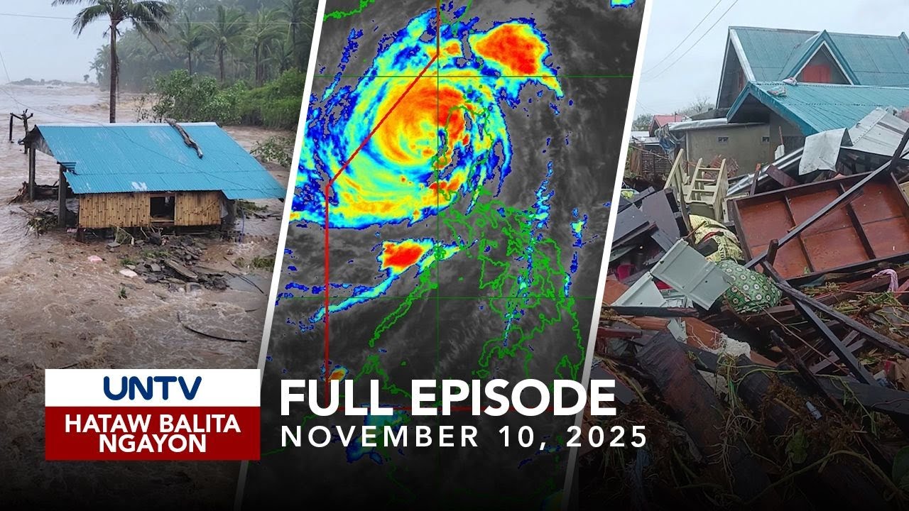 UNTV: Hataw Balita Ngayon | November 10, 2025