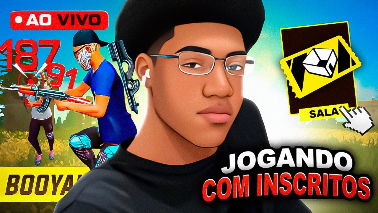 💙FREE FIRE AO VIVO💙 SALINHA 4X4 COM OS INSCRITOS💙 LIVE ON💙