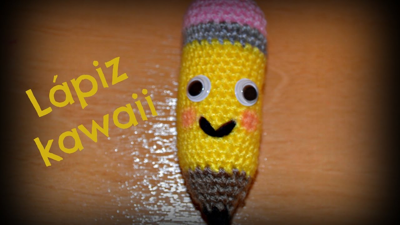 ✏Lápiz kawaii✏ || Crochet o ganchillo.