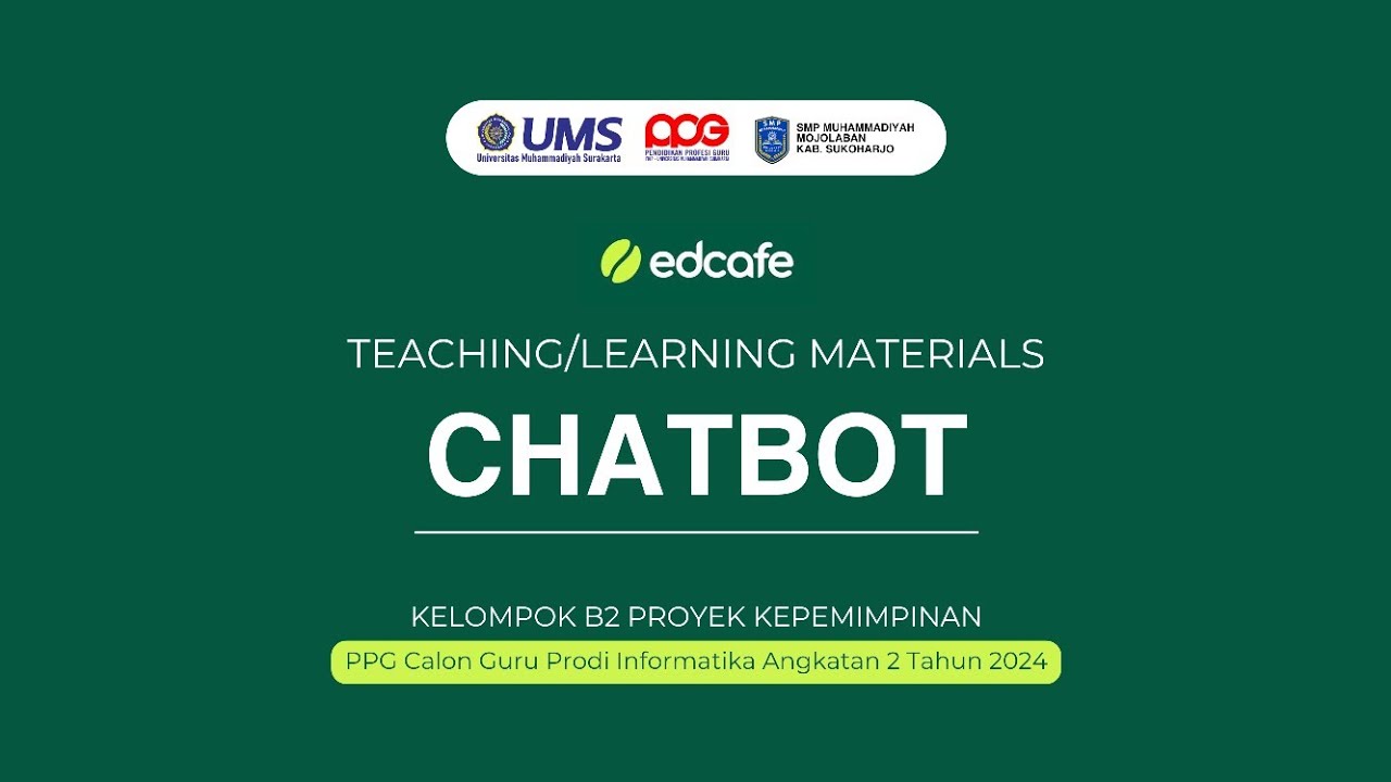 Tutorial Membuat Chatbot (Virtual Asisten AI) untuk Guru di Edcafe.AI