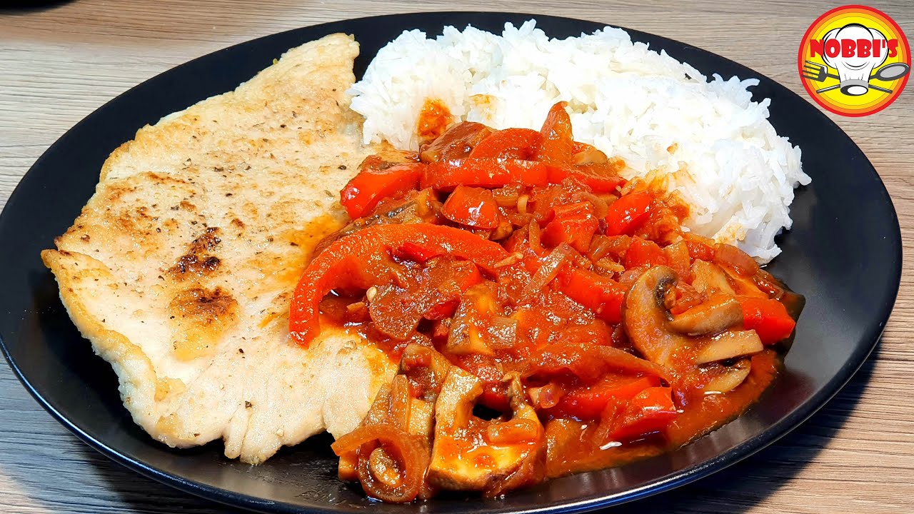 Zigeunerschnitzel | Schnitzel mit Zigeunersauce