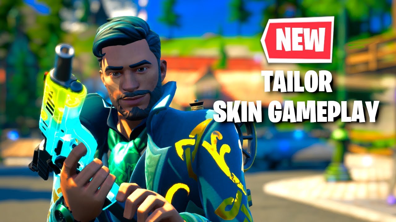 *NEW* TAILOR SKIN GAMEPLAY -  ALL REACTIVE FORMS (FORTNITE ST. PATRICK'S DAY)