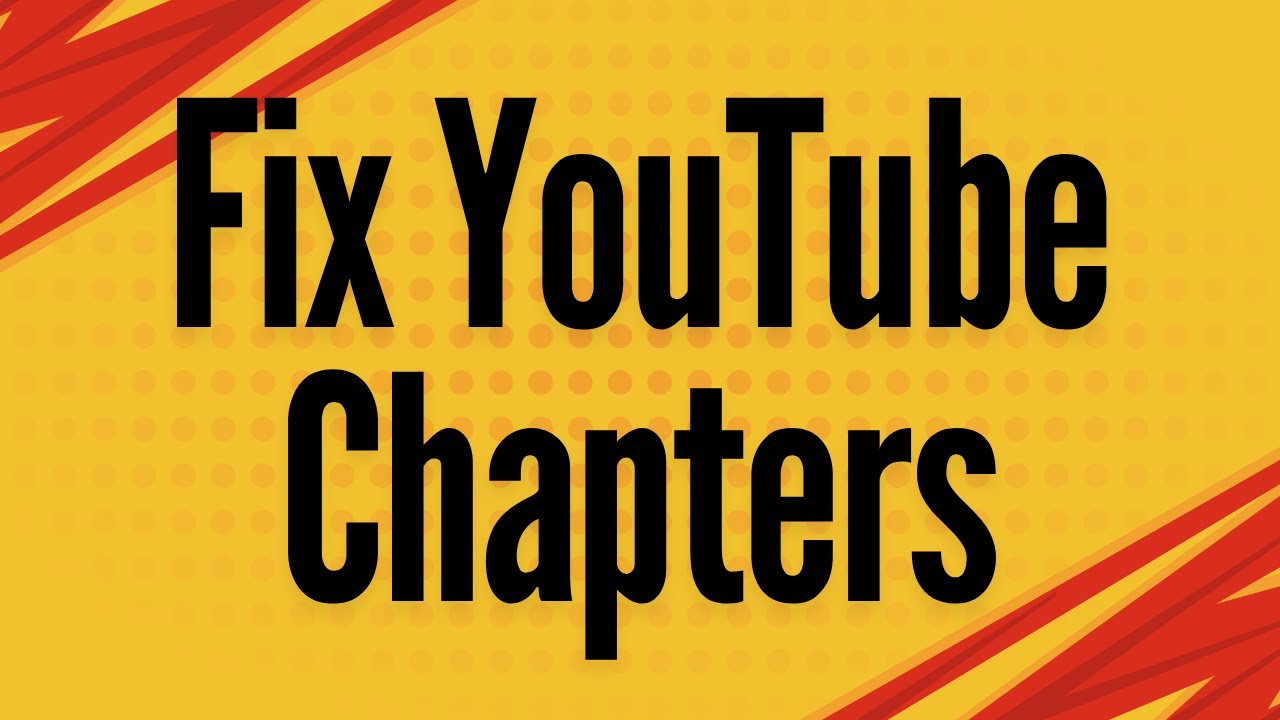 🔥 How to Make YouTube Video Chapters Work (Easy Fix!)