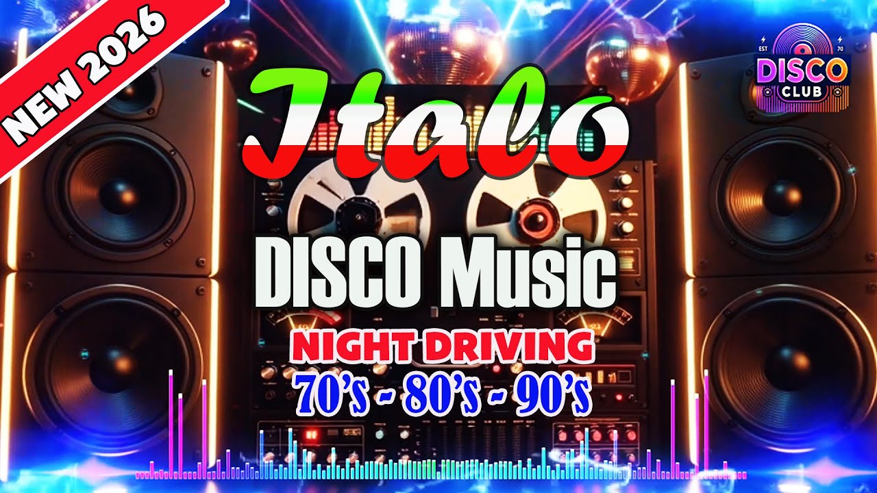 Driving Music Italo Disco | Romantic Italo Disco Classics 💖 80s Love Songs | Late Night Memories