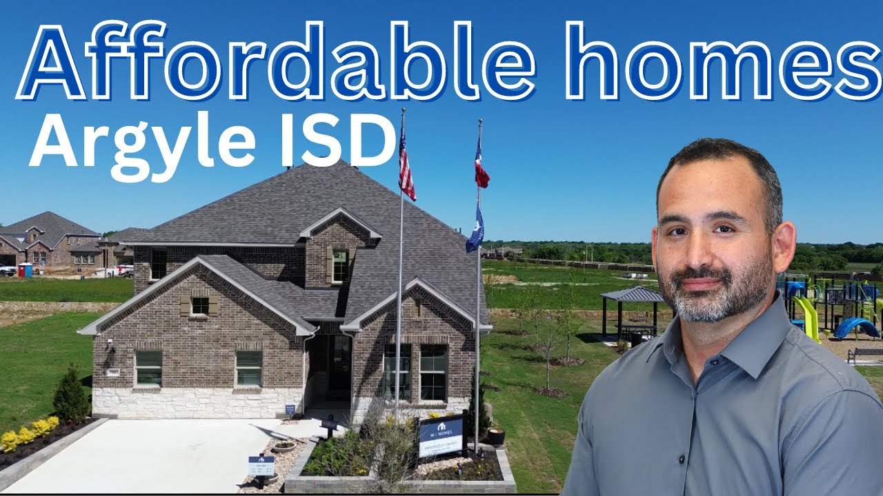 Affordable new homes in Argyle ISD