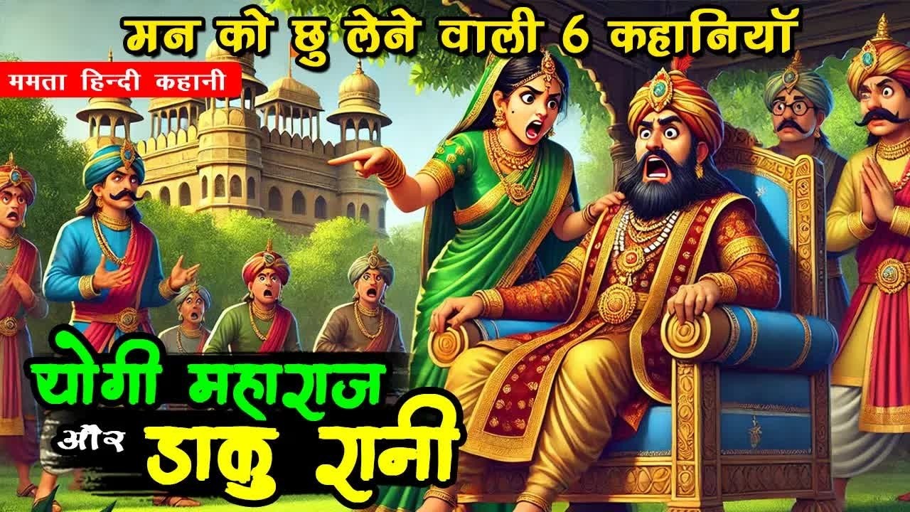 योगी महाराज और डाकू रानी, YOGI MAHARAJ AUR DAKU RANI, MAN CHU LENE WALI 3 KAHANIYA, HINDI STOR