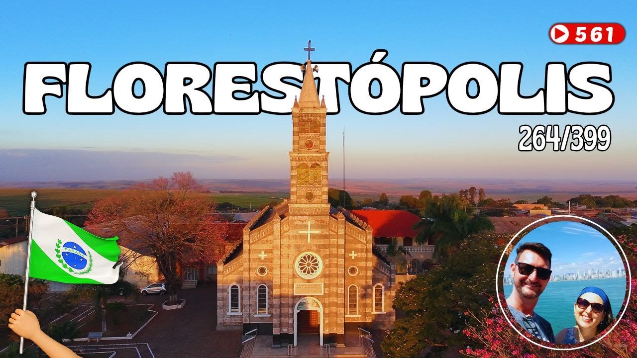 264/399 🌎 FLORESTÓPOLIS PARANÁ Como é a cidade de Florestópolis no Paraná? V 561 Conhecendo o Paraná