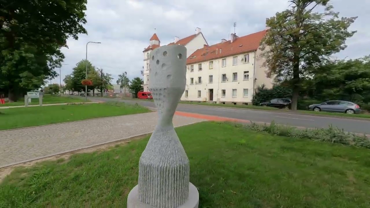 Aleja Rzeźby w Kamieniu  #Strzegom #dOMin drone one flight 🕶✈🎥