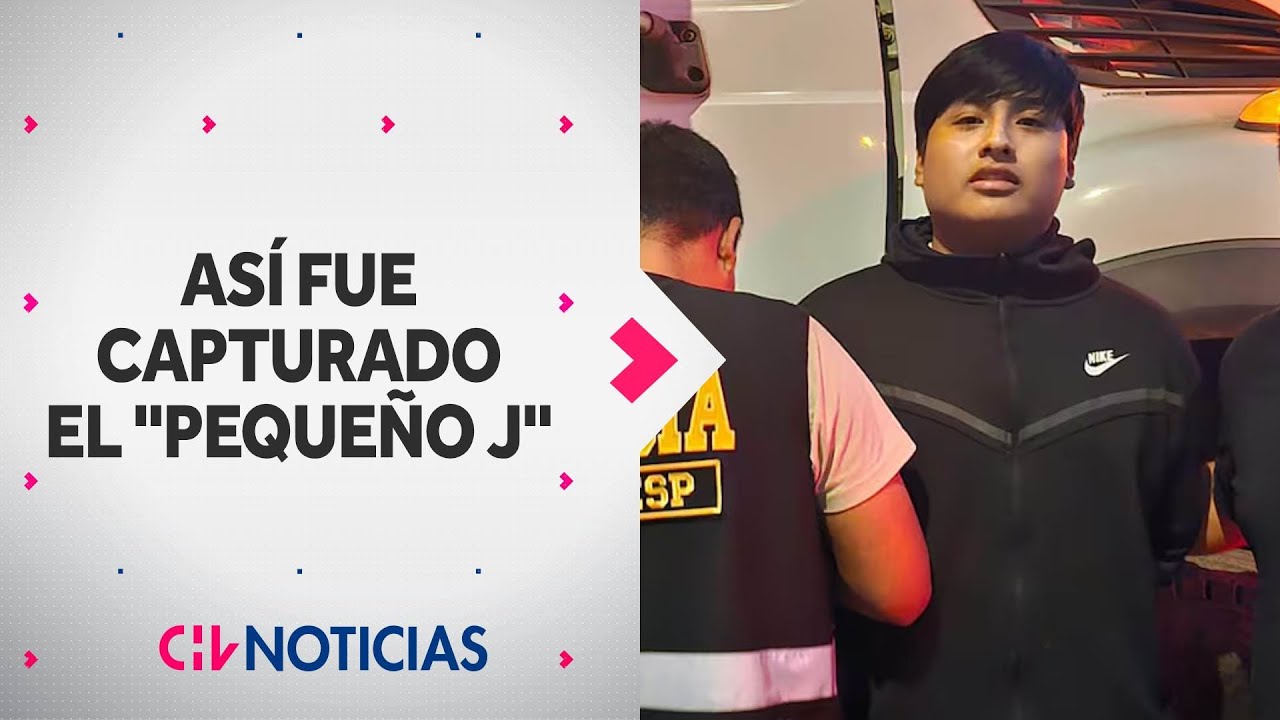 Así fue capturado el PEQUEÑO J, presunto autor intelectual del 'triple femicidio narco'