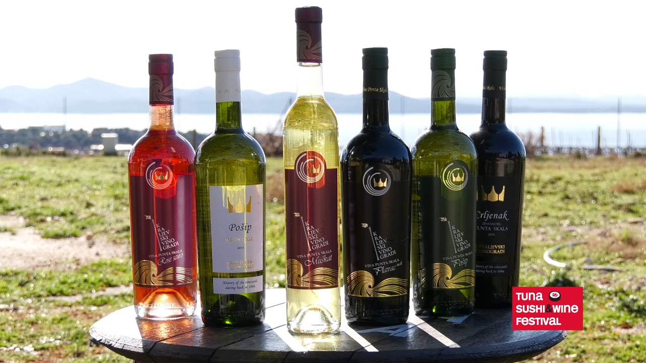Kraljevski vinogradi iz Petrčana na Tuna, Sushi & Wine Festivalu Zadar 2018