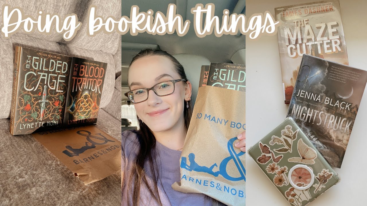 Doing bookish things!