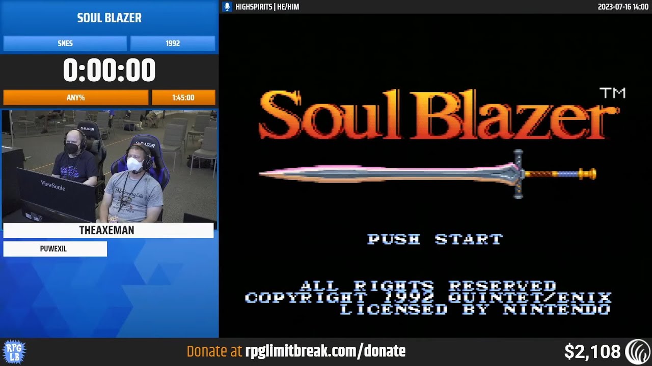 Soul Blazer by TheAxeMan - RPG Limit Break 2023