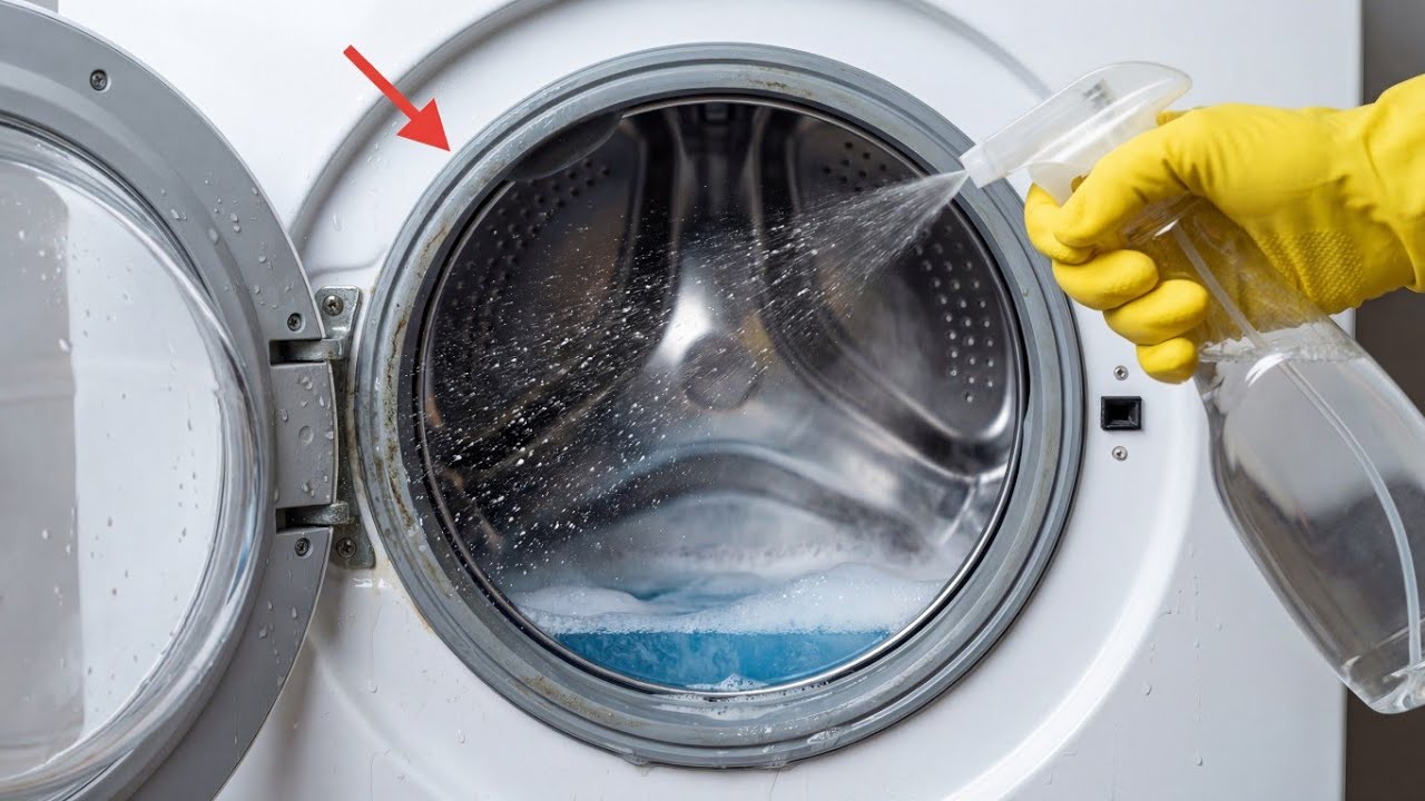 STOP WASHING MACHINE SMELLS IN 5 MINUTES (Works on ALL Brands &ndash; LG, Samsung, Whirlpool)