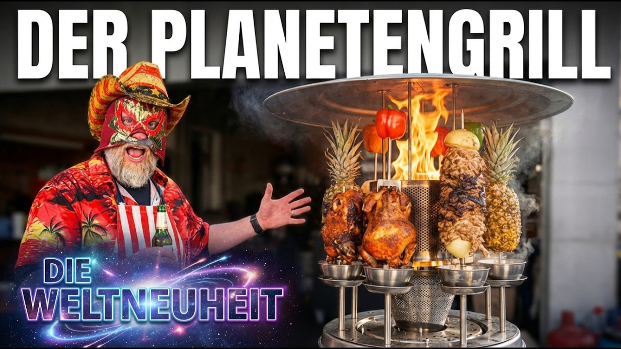 Der Planetengrill – die ultimative Erweiterung für Deinen Heizpilz | Die Grillshow 678