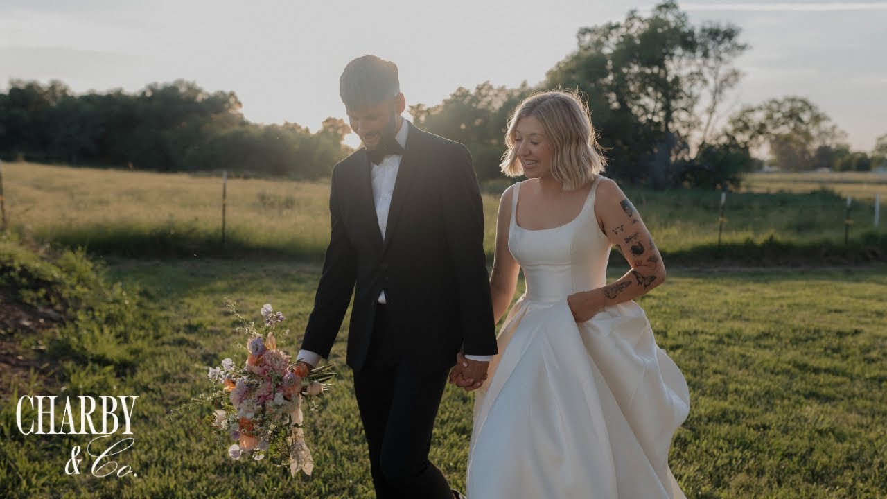Backyard Wedding in Lincoln, CA | Kynzi & Dominic&rsquo;s Full Wedding Film | Charby and Co.