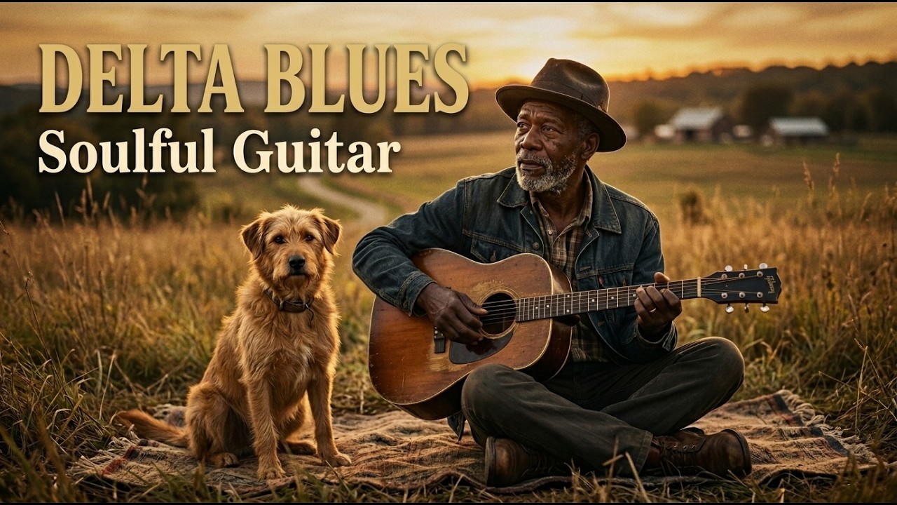 Front Porch Delta Blues | Deep South Night Vibes for Relax & Focus (1 Hour)