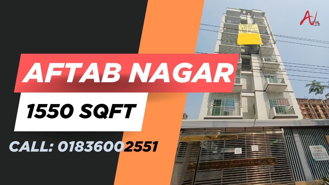 Aftab Nagar Luxurious Ready Flat 1550 SQFT || Ariya Properties