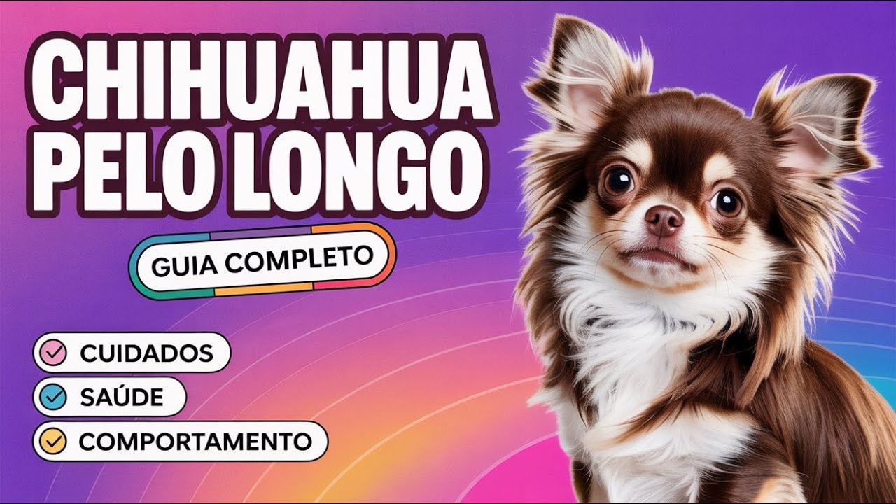 CHIHUAHUA PELO LONGO: Guia Completo sobre Cuidados, Saúde e Comportamento