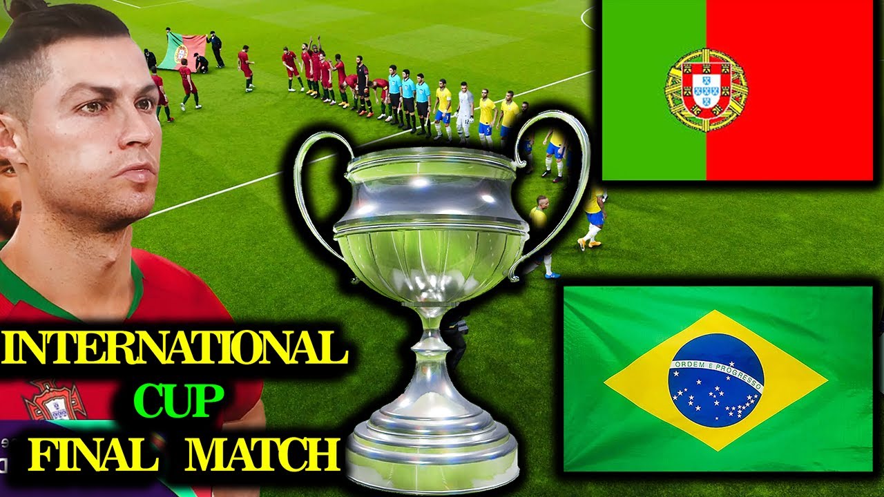 PES 2025 | International Cup Final | Portugal 🆚 Brazil | Full Match HD Gameplay