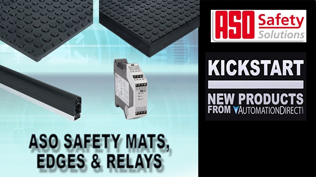 ASO Safety Mat, Safety Edge, Safety Relays from AutomationDirect