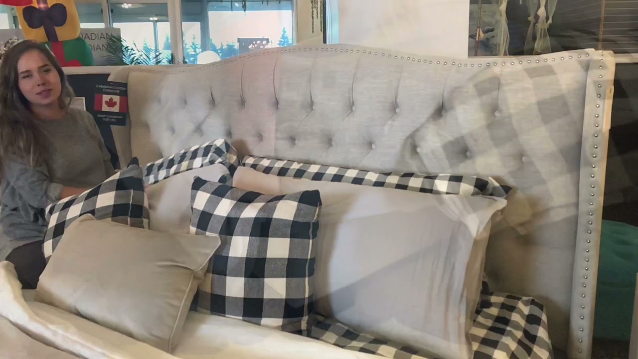 Catalina Bed by Showhome Furniture - Shop Custom Canadian Made furniture Calgary