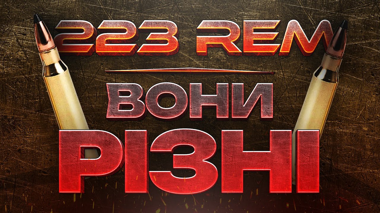 .223 Rem | ОДНАКОВІ ЗОВНІ, РІЗНІ ВСЕРЕДИНІ ⚡