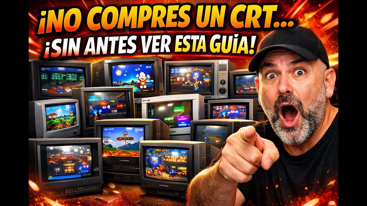 ¡NO COMPRES un CRT sin ver esta guía! | Mejores CRT para retro-gaming 🔥🔥🔥