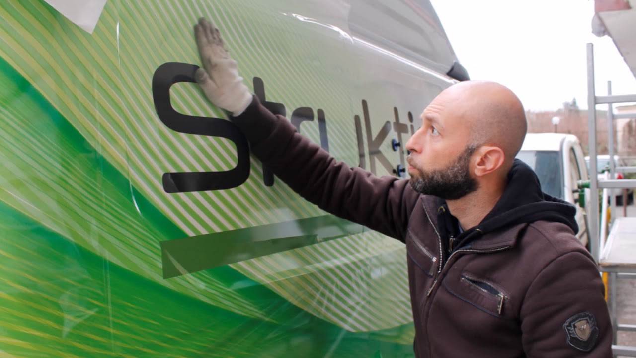 Decorazione automezzi car Wrapping spotapplick Ford transit