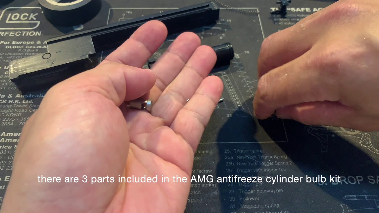 AMG antifreeze cylinder bulb for VFC MP7 GBBV2  revised instructions