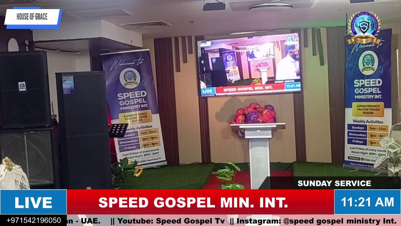 SUNDAY SERVICE WITH APOSTEL ERIC ACQUAH 1ST MAR, 2026 (SGMI  DUBAI UAE)