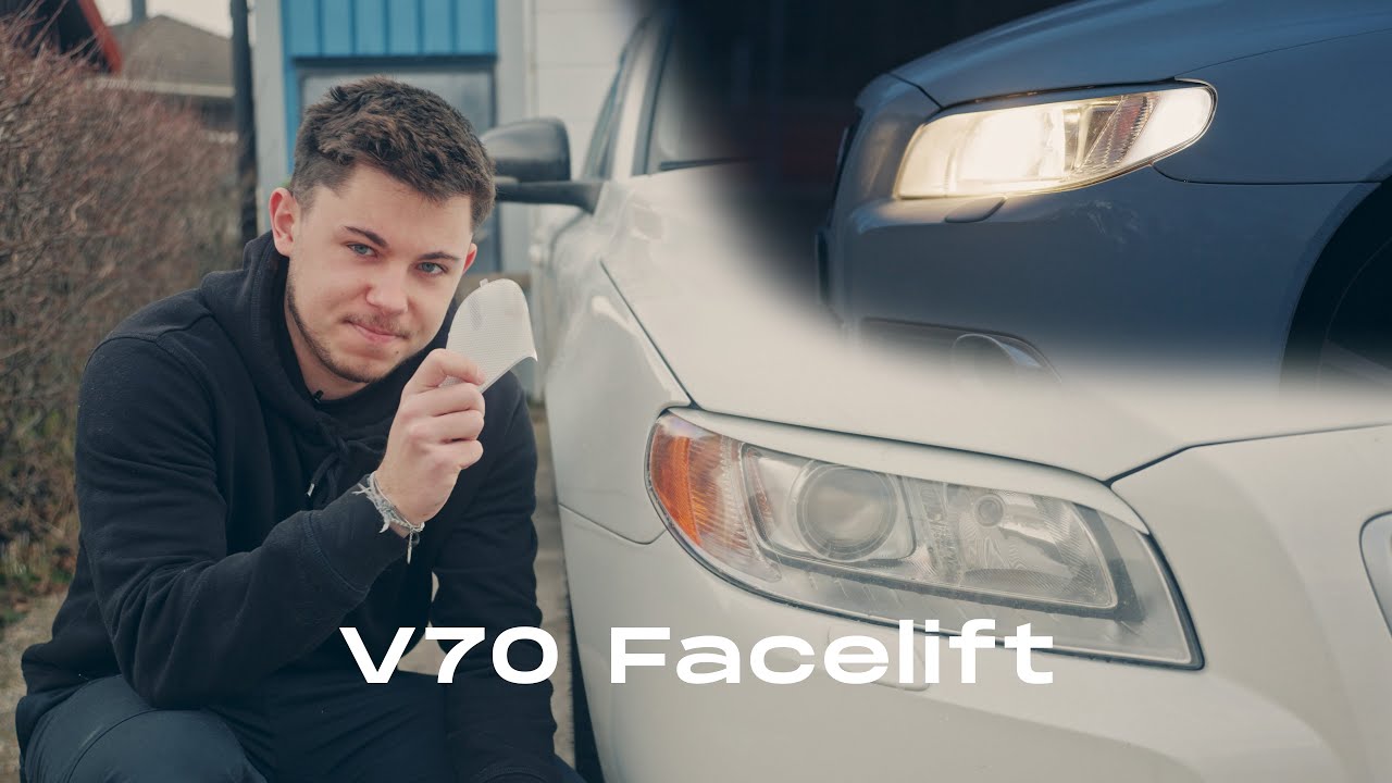 Hur du byter till vit strålkastarreflex på V70 2013!